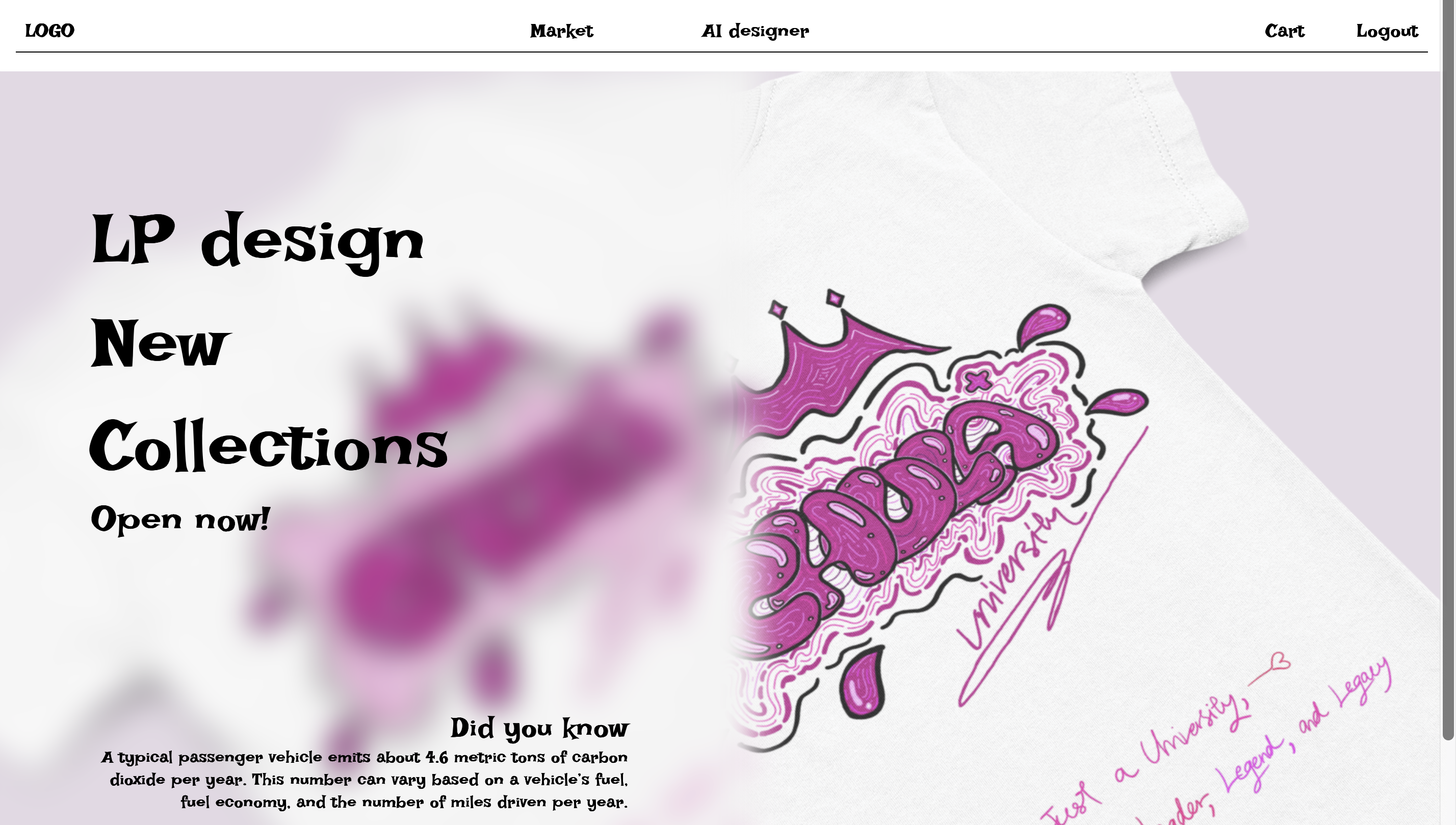 My clothing store Website